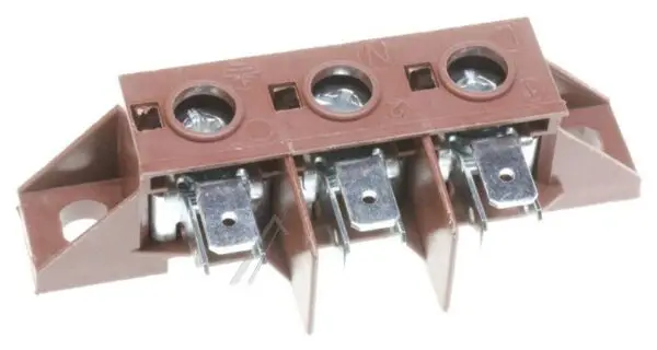 Cooker Terminal Block, 3 Poles