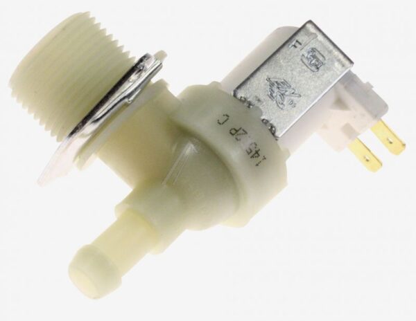 Bitron Washing Machine 1-Way Single Solenoid Valve, 90 Degrees