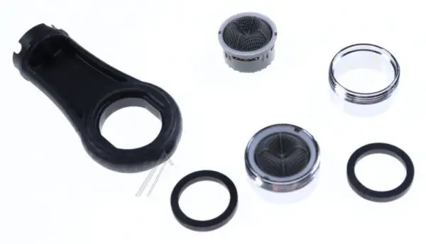 W-Pro Tap Aerator Kit, 2 Aerators and 1 Key, Blister
