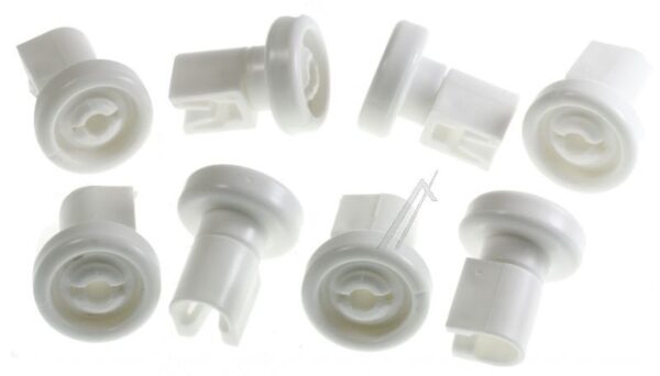 KIT OF 8 ROLLER WHEELS FOR DISHWASHER BASKET ALT suitable for ELECTROLUX