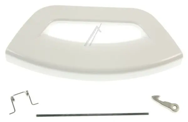 Whirlpool Indesit Door Handle Kit, Polar White Futura 488000507932