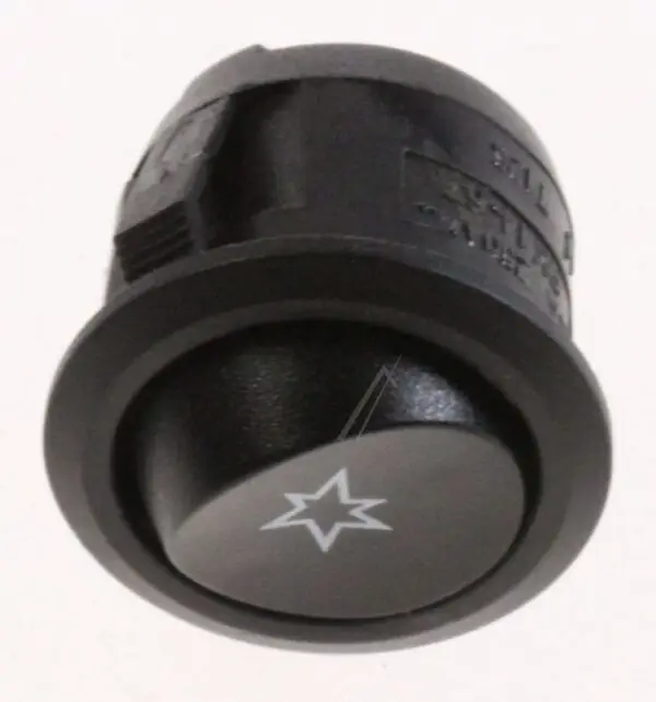 Vestel Hob Igniter Button, Black 32001586