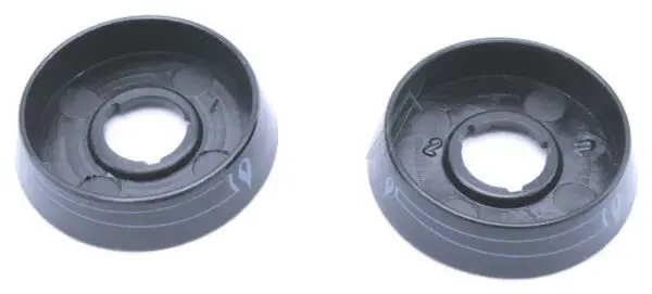 Vestel Knob Ring, Sigma, Hob Function/Top Oven, Black 42057621