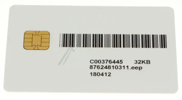 Whirlpool Indesit Programming Card B00376445 IWDC6125FR 32KB SW 87624810