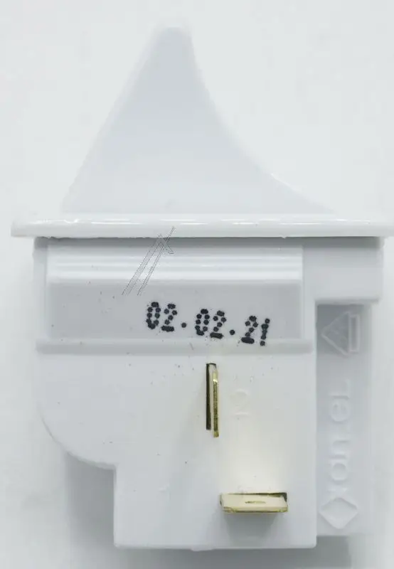Whirlpool Indesit Fridge Lamp Switch, 2 Pole 488000625853
