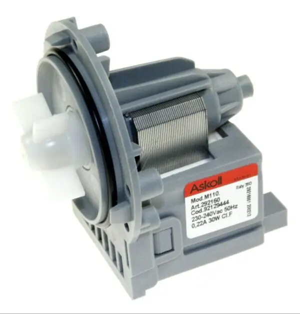 Candy Hoover Drain Recycle Pump 92129444