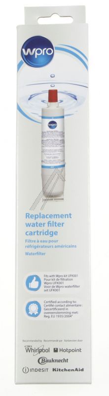 WHIRLPOOL/INDESIT US/1, WPRO 1/4 TURN FILTER