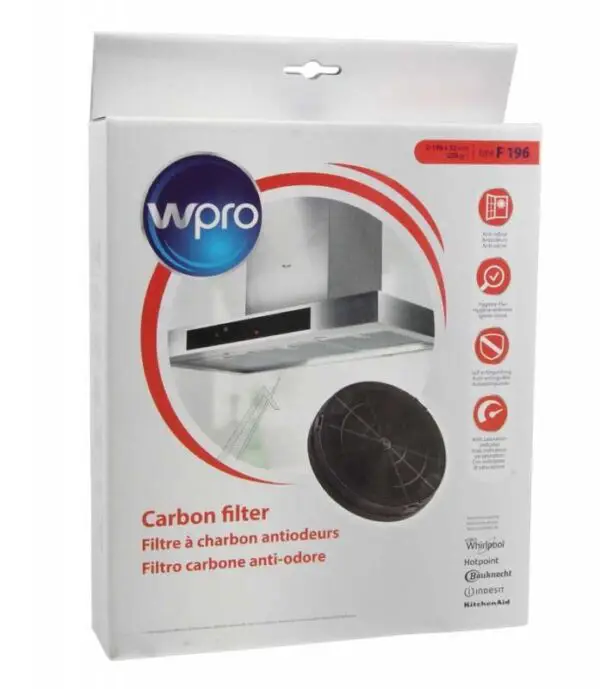 Whirlpool Indesit Carbon Filter F196 484000008674