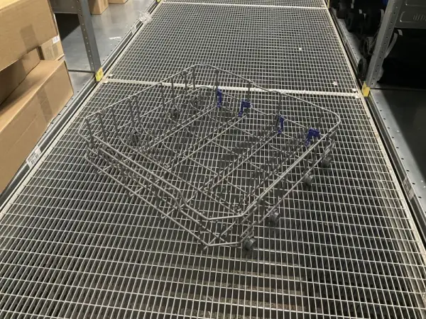 Midea Dishwasher Lower Basket Assembly 12976000001463