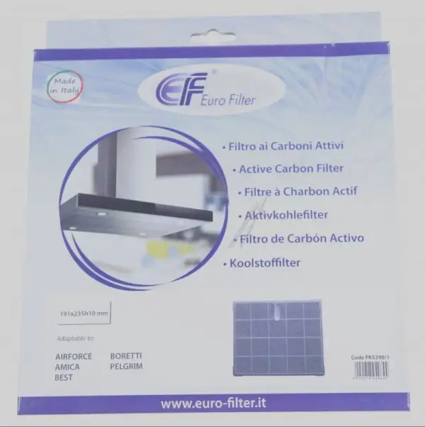 Eurofilter Carbon Filter for Electrolux, Faber, Bauknecht and Elica