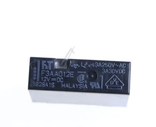 Samsung Miniature Relay, 12VDC 200MW 3000mA 1FORM HF46F 3501-001154