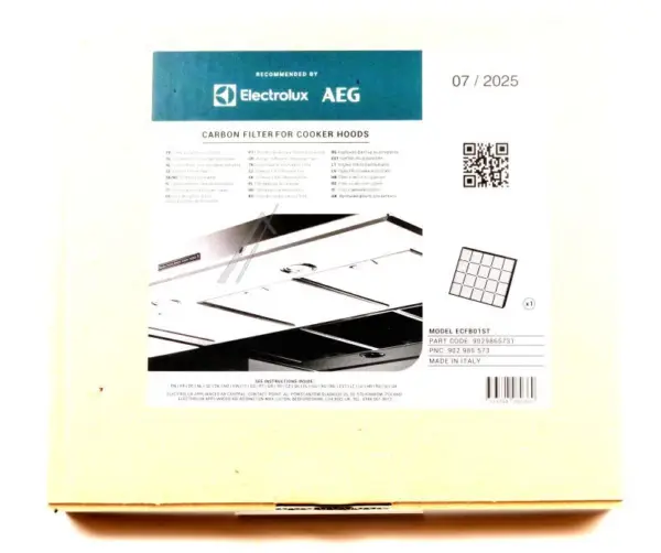 Electrolux AEG OdourClean Standard Carbon Filter ECFB01ST 9029865731