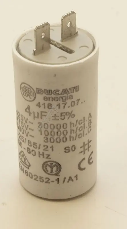 Faber Franke Capacitor, 4µF 400V, 10000 Hours 133.0016.850