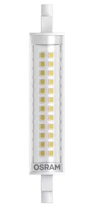 Osram Slim Line R7S LED Lamp, 118 mm 12W 2700K 220-240V LESLIM118100