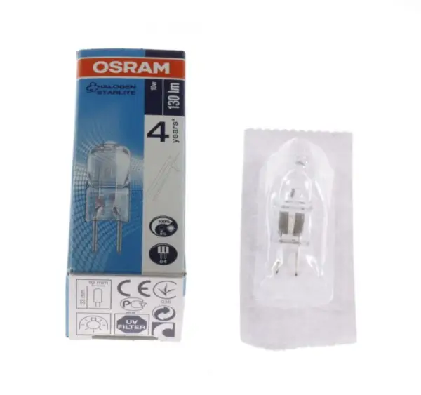 Osram Halogen Lamp, 10W 12V G4 64415 S