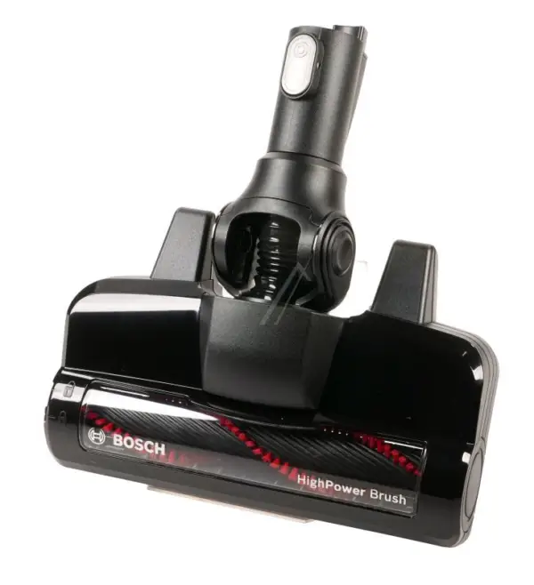 Bosch Siemens Electric Nozzle with Brush Roller and Wheels, Black 17008495