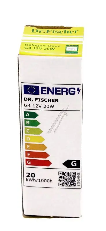 Dr. Fischer Cooker Hood Halogen Lamp, 12V 20W G4
