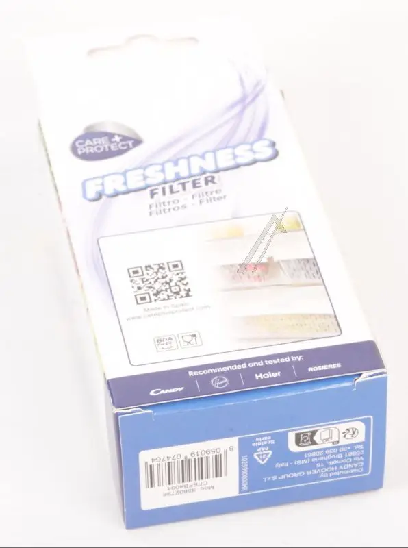 Haier Candy Hoover Care + Protect Food Box Replacement Filter, Set of 4 CFSFB4004 35602798