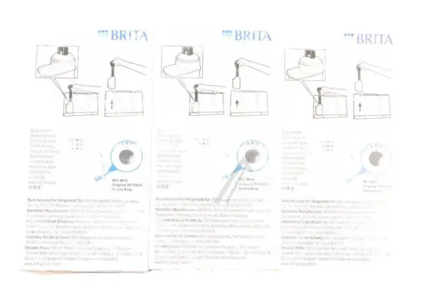 Bosch Siemens Brita Intenza Coffee Machine Water Filter, Pack of 3 17008836