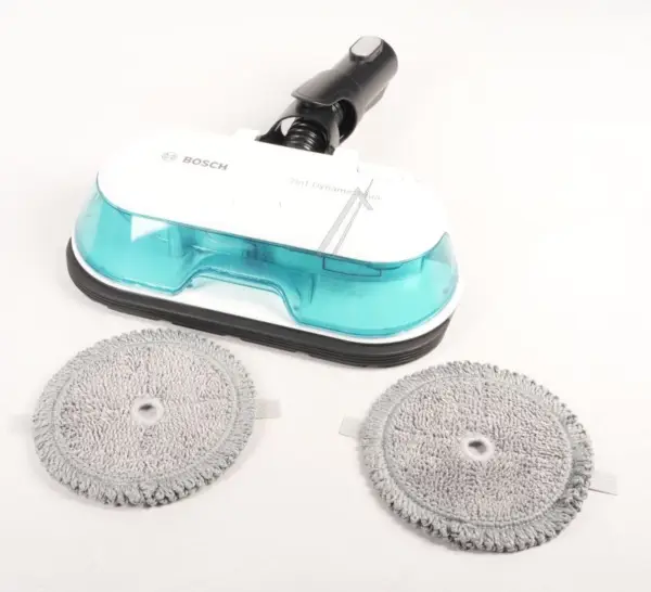 Bosch Siemens Wipe Nozzle with Mopping Pads and Wheels 17008911