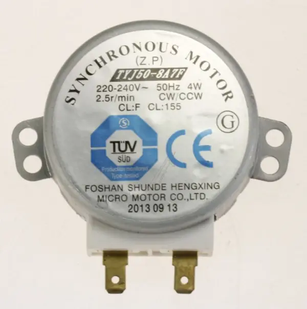Midea Microwave Turntable Motor, 4W 50Hz TYJ50-8A7F 11002014000041