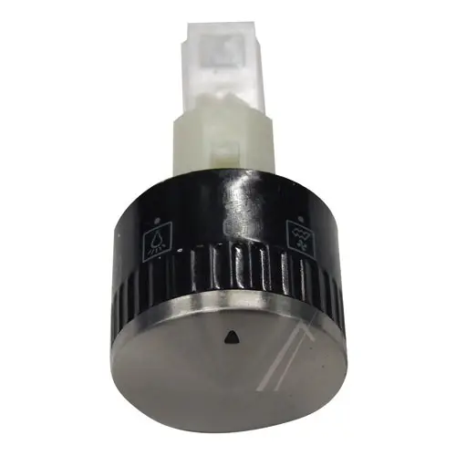 Vestel Oven Selection Push/Pull Knob Button, Inox 42041641