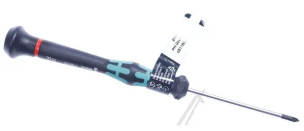Wera Screwdriver for Philips Screws, 2050 PH 00 x 60 JIS 05118020001