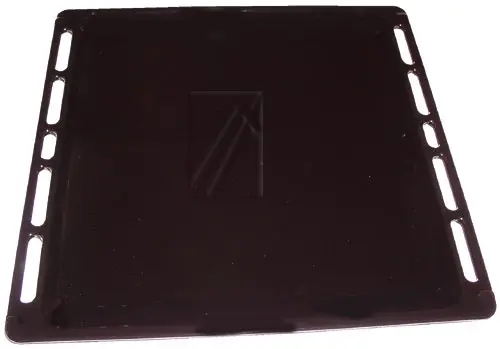 Whirlpool Indesit Black Enamelled Drip Tray, 403 x 389 mm 482000022695