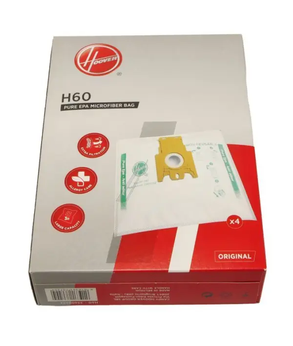 Candy Hoover H60 Vacuum Cleaner Disposal Bag 35600392