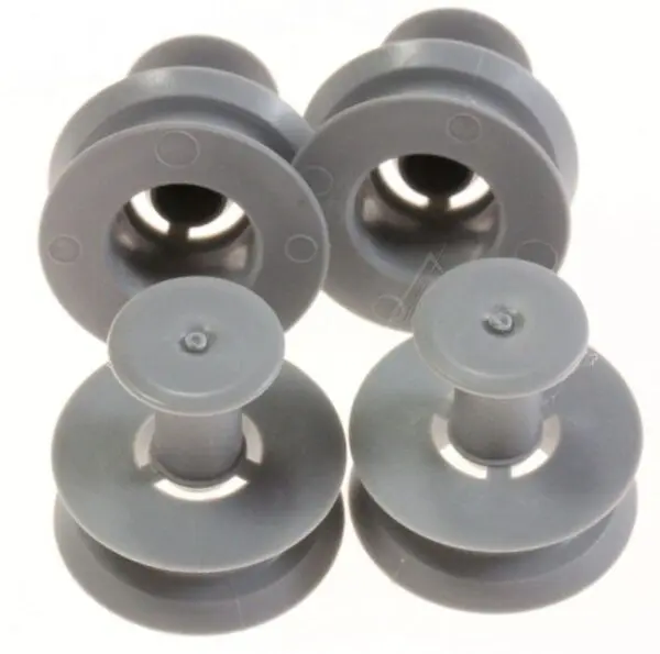 Whirlpool Indesit Dishwasher Upper Basket Wheel, Pack of 4 C00312273 481252888113 10809