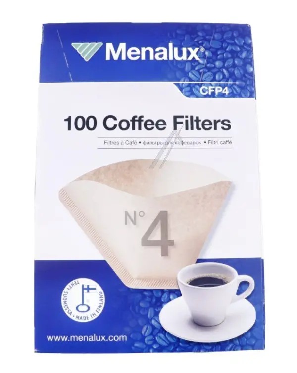 Electrolux AEG Coffee Filters, 1 x 4, 100PCS CFP4 9002563147