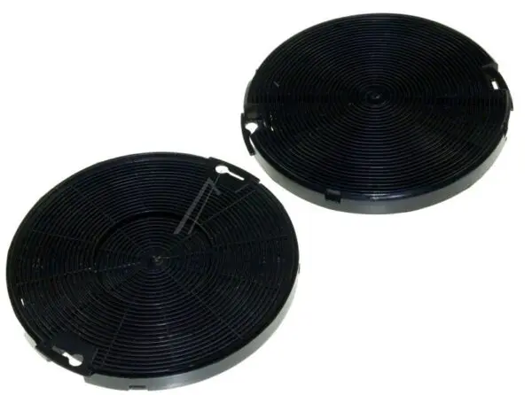 Faber Franke Cooker Hood Round Carbon Filters, Pack of 2 5403012 112.0067.944