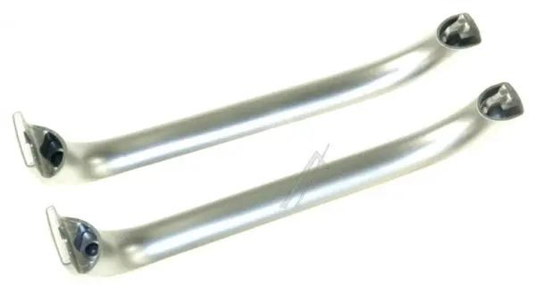 Fridge Door Handle Kit, Silver, Pack of 2, Alternative for 369551
