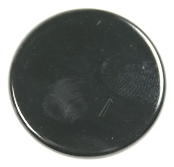 Whirlpool Indesit Hob Auxiliary Burner Cap, Black Glossy C00381899 481010611919