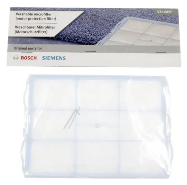 Bosch Siemens Vacuum Cleaner Motor Protection Filter 00578863 VZ01MSF