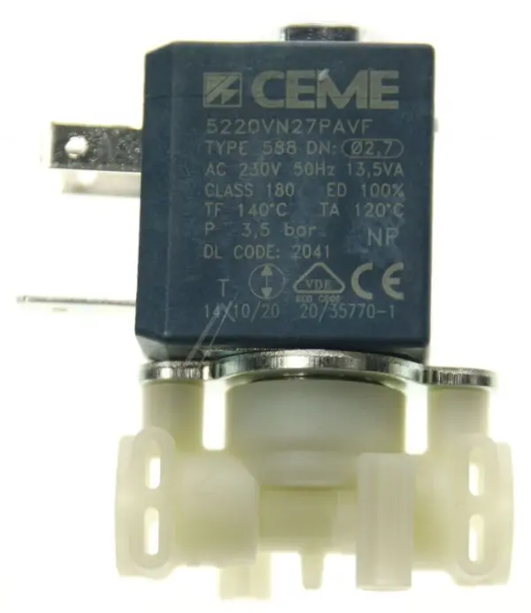 De’Longhi Solenoid Valve, 2VA 230V 5213222041