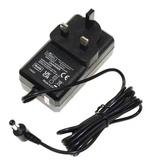Battery Charger for Shark Vacuum Cleaners, 33.2V 0.96A, UK Plug PSE50325
