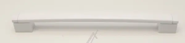 Vestel Oven Door Handle Assembly, Curved White 37033926