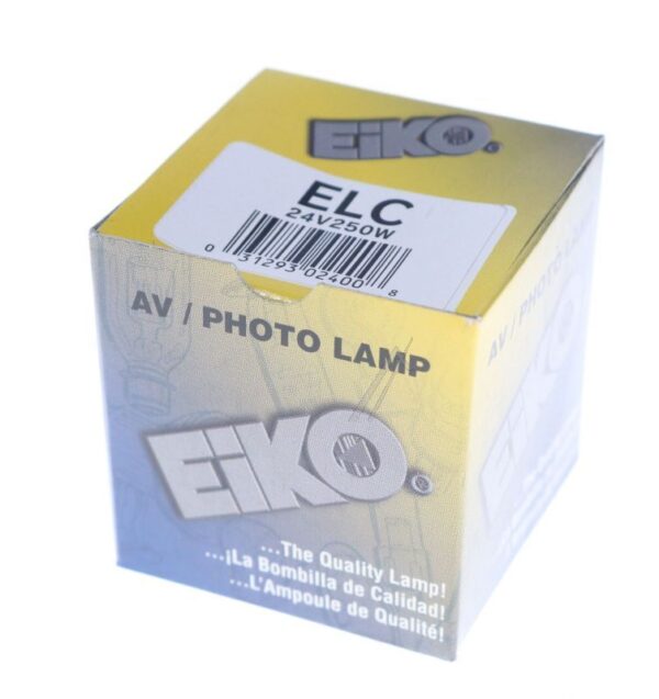 ELC 24V 250W MR16 GX5.3 STUDIO, PROJECTION AND PHOTO LAMP 250W 24V GX5.3