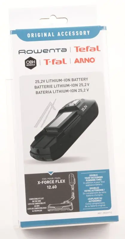 XForce Flex 12.60 Vacuum Cleaner Battery ZR009712